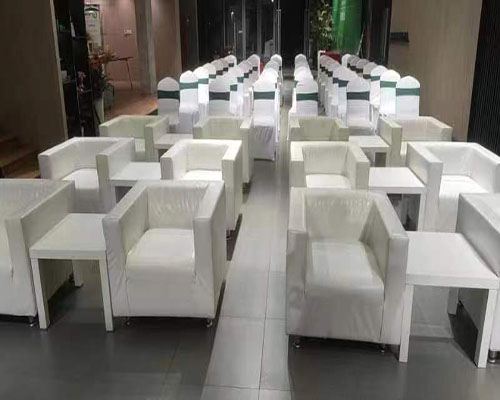 上海宴会桌椅活动现场案例图