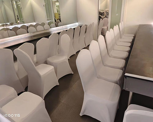 上海白色宴会椅活动现场案例图