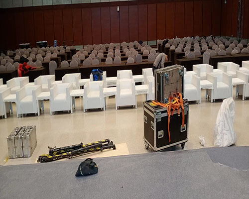 上海白色沙发活动现场案例图