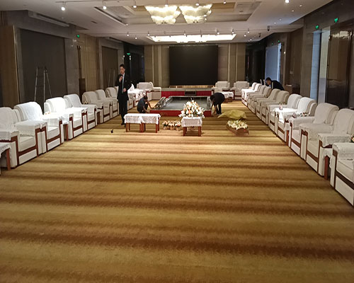 广州高档沙发活动现场案例图