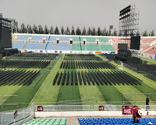 北京演唱会折叠椅活动现场案例图