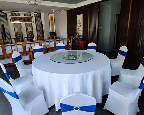 北京饭店大圆桌活动现场案例图