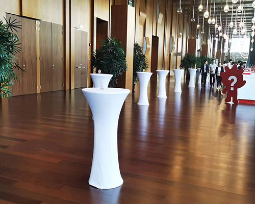 上海会展沙发吧桌活动现场案例图