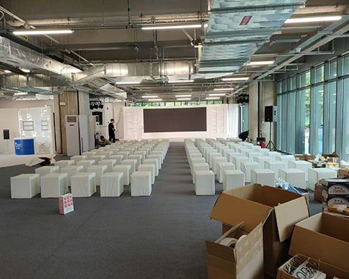 北京沙发茶几桌子活动现场案例图